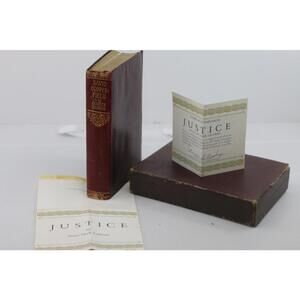 Stuart Mark Feldman “Justice”COA Pamphlets ONLY + Dickens David Copperfield Book